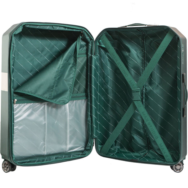 Max Studio ABS Hard Sided 3-Piece The Hexagon Luggage Set