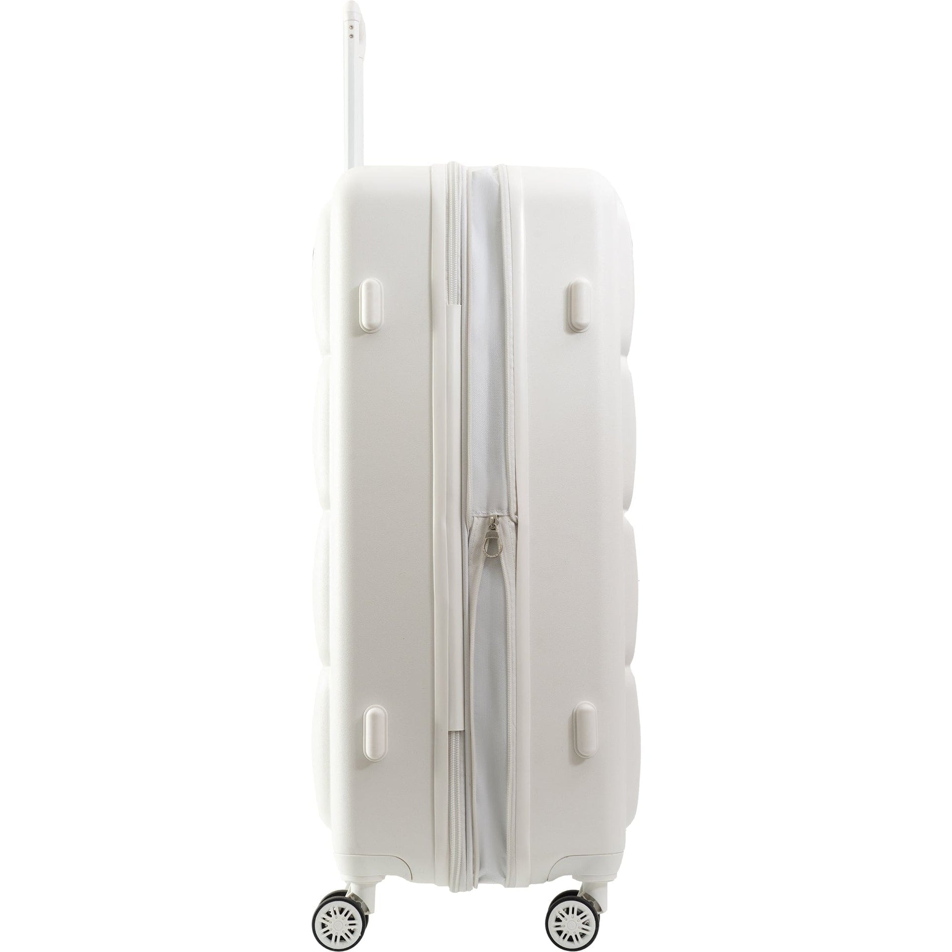 Max Studio The Square Embossed ABS 2-Piece Hard-Sided Luggage Set