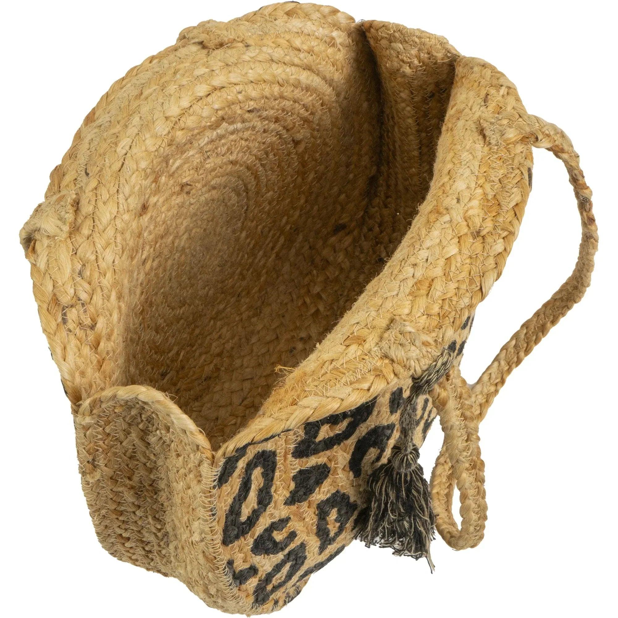 Magid Straw Jute Circle Tote - Thumbnail 5