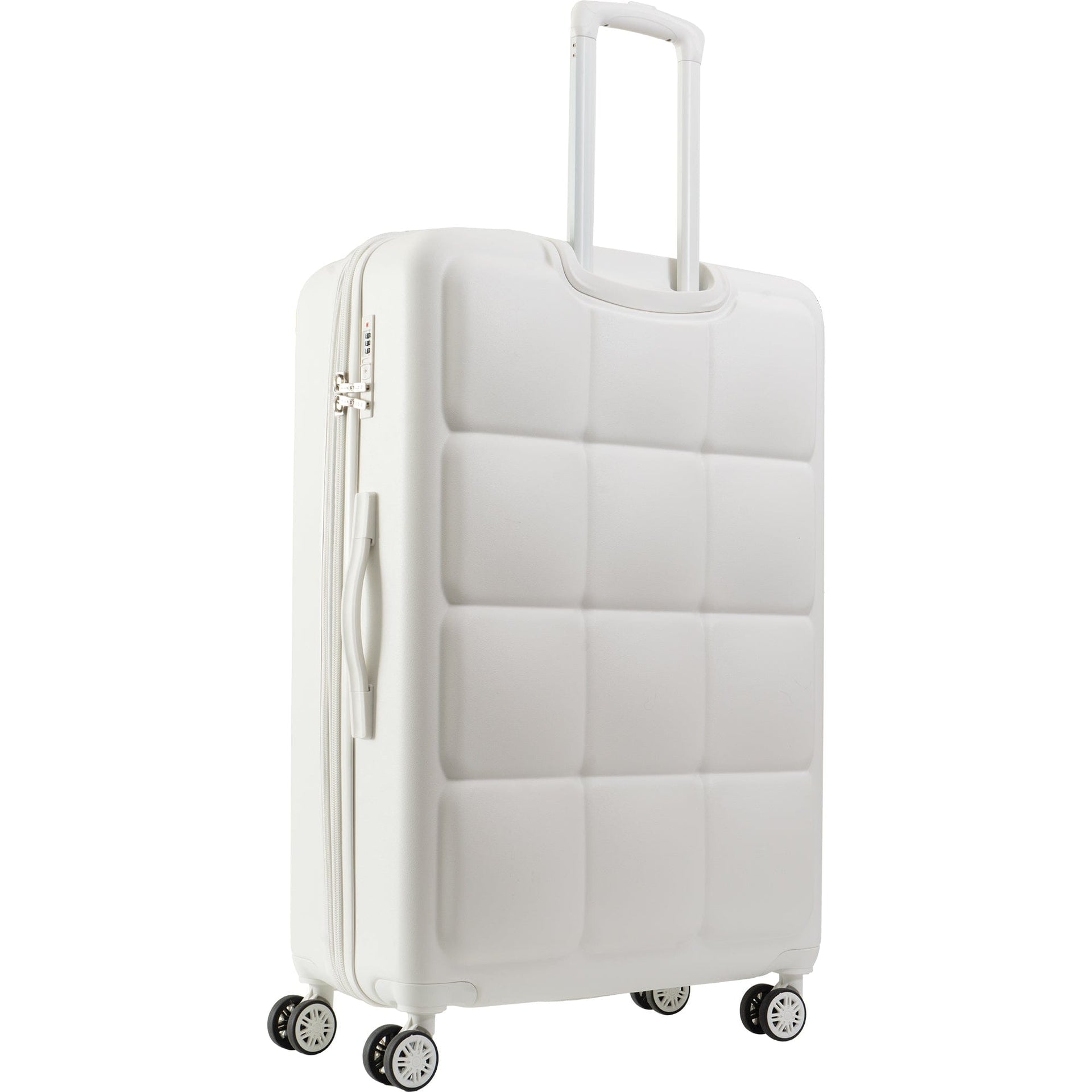 Max Studio The Square Embossed ABS 2-Piece Hard-Sided Luggage Set