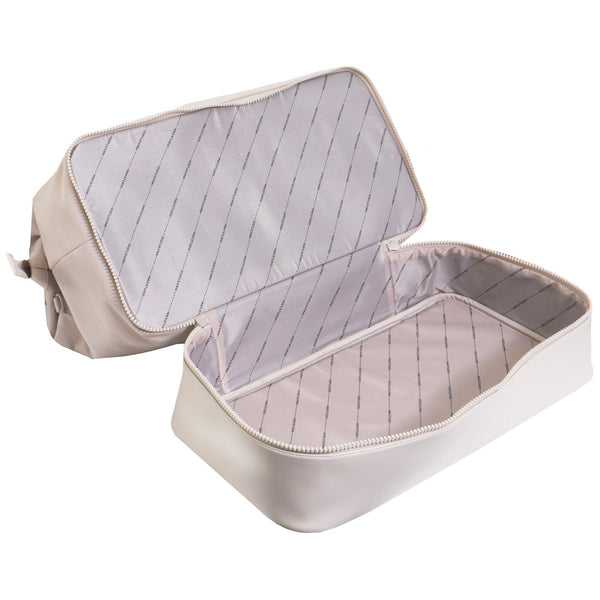 Max Studio Sport Nylon & Faux Leather Drop Bottom Duffel Bag