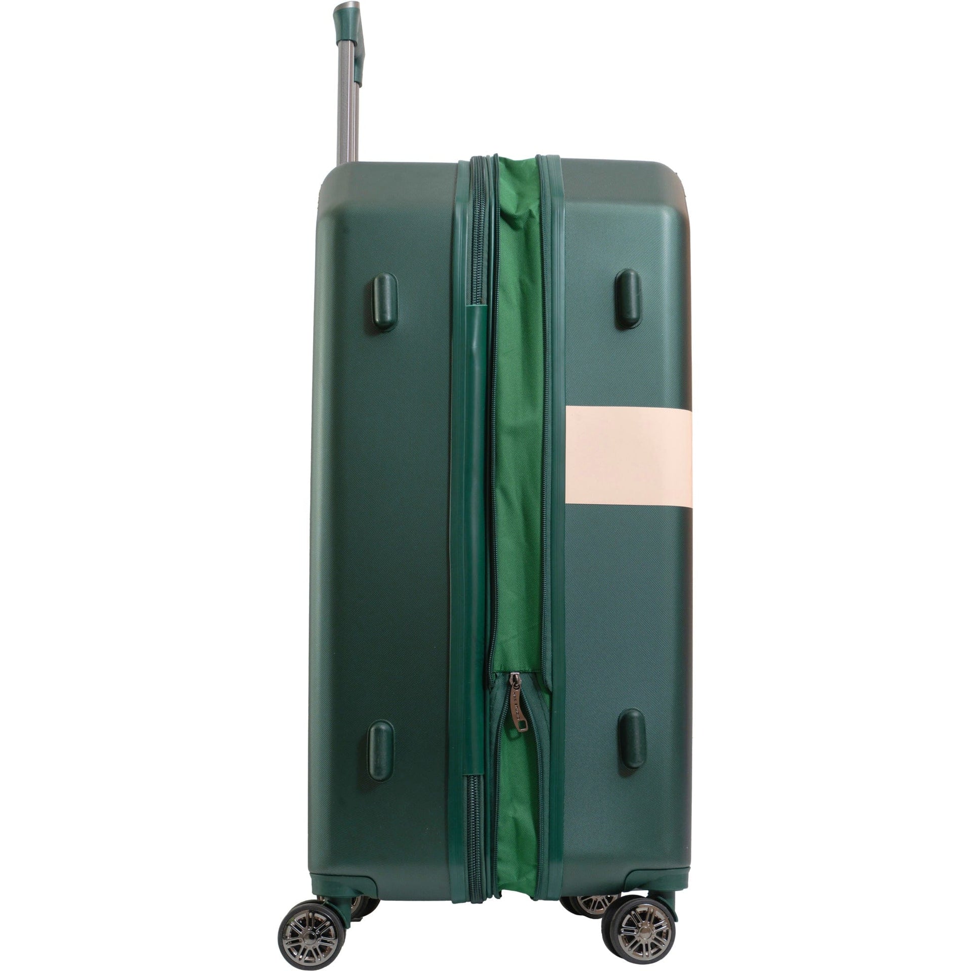 Max Studio ABS Hard Sided 3-Piece The Hexagon Luggage Set