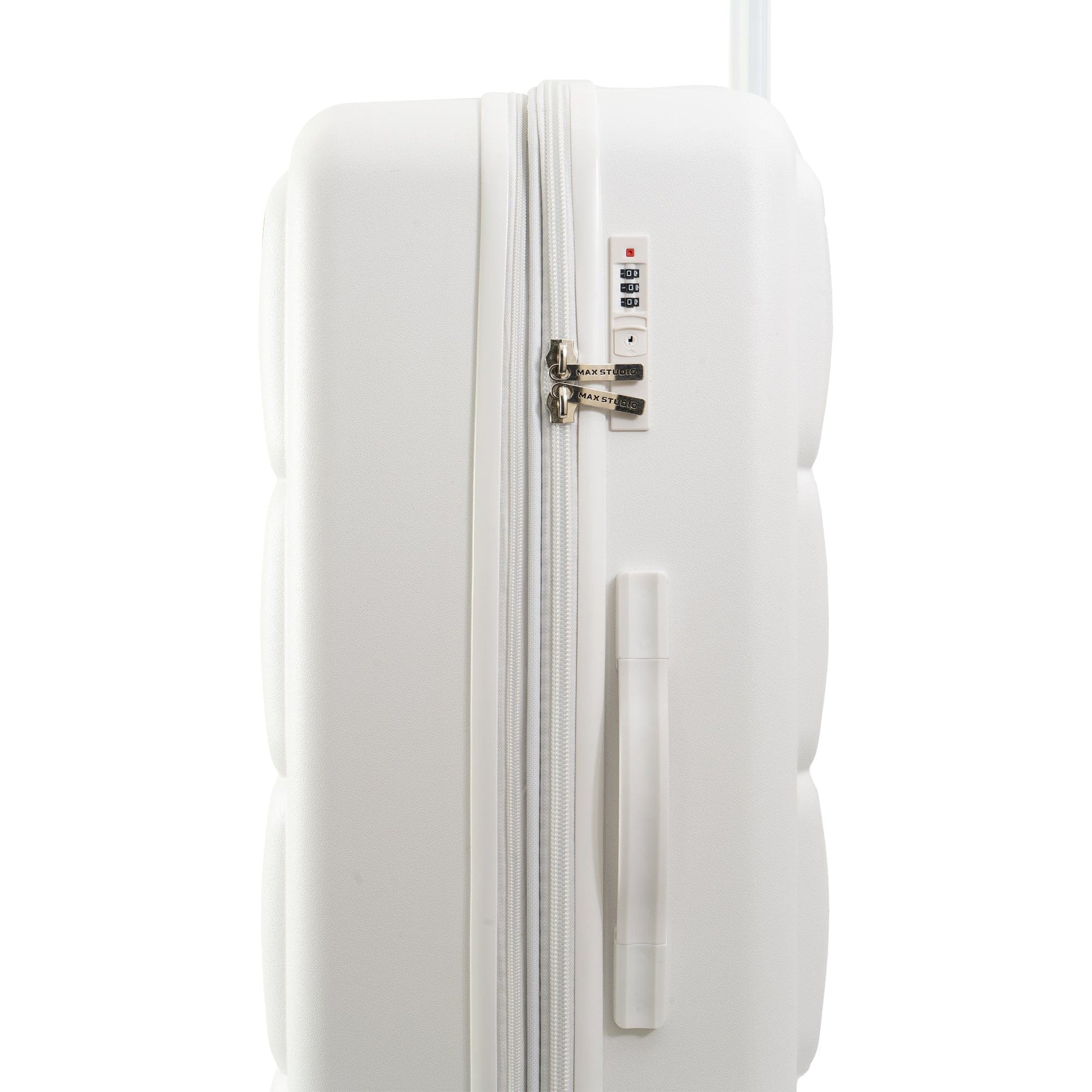 Max Studio The Square Embossed ABS 2-Piece Hard-Sided Luggage Set