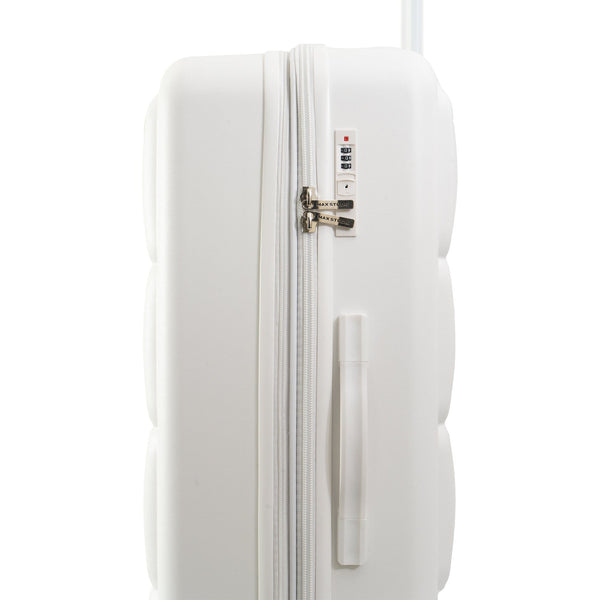 Max Studio The Square Embossed ABS 2-Piece Hard-Sided Luggage Set