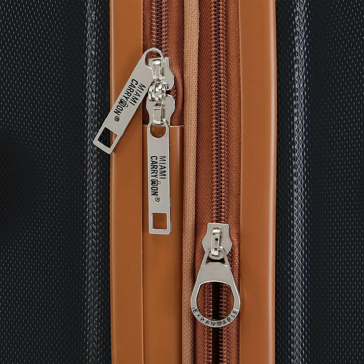 Collins 3 Piece Expandable Retro Luggage Set