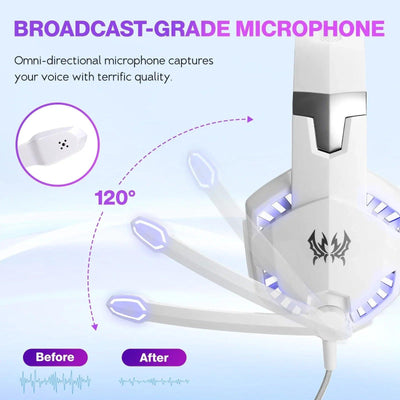 G2000 Head Mounted Wired Gaming Earphones Computer Esports Earphones