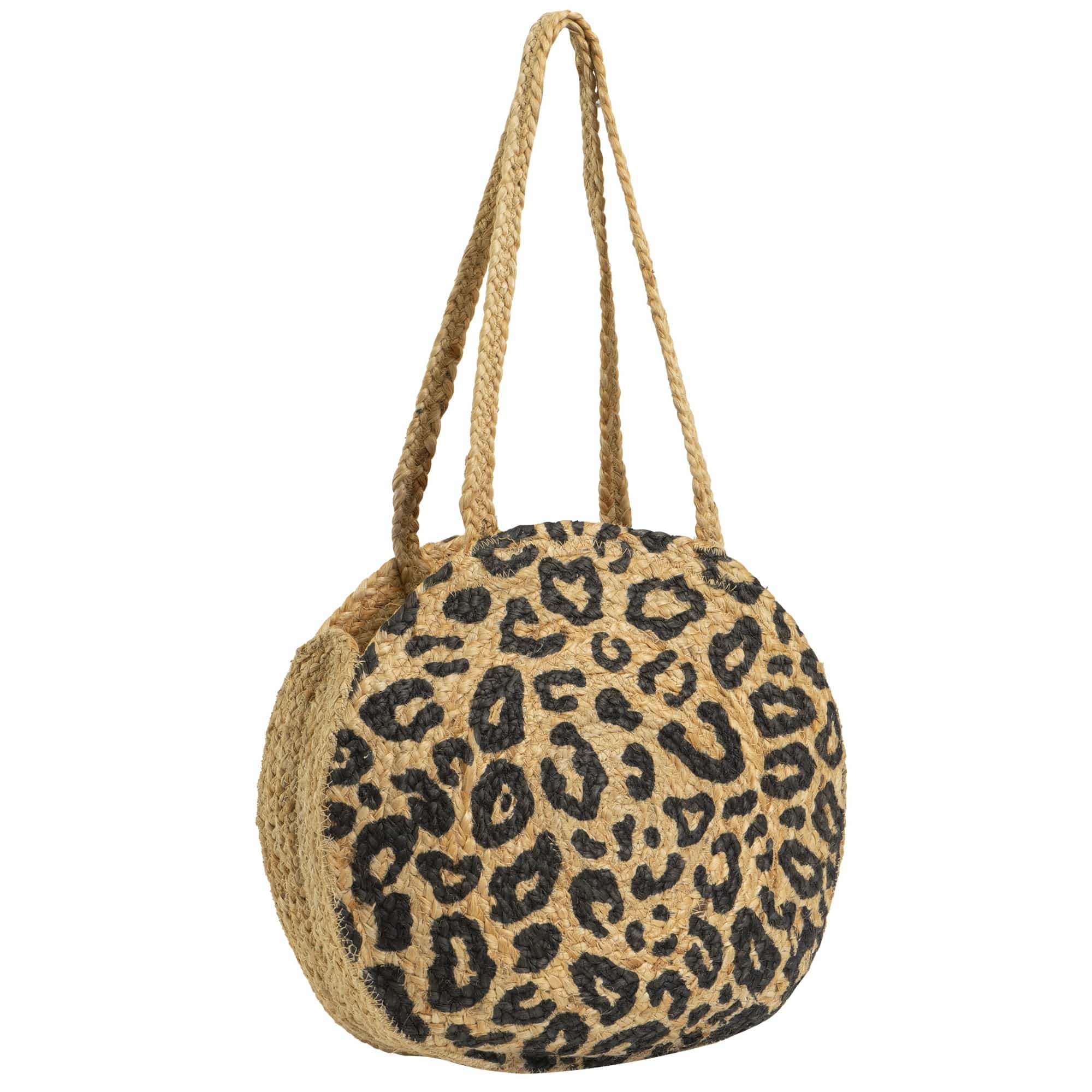 Magid Straw Jute Circle Tote - Thumbnail 3