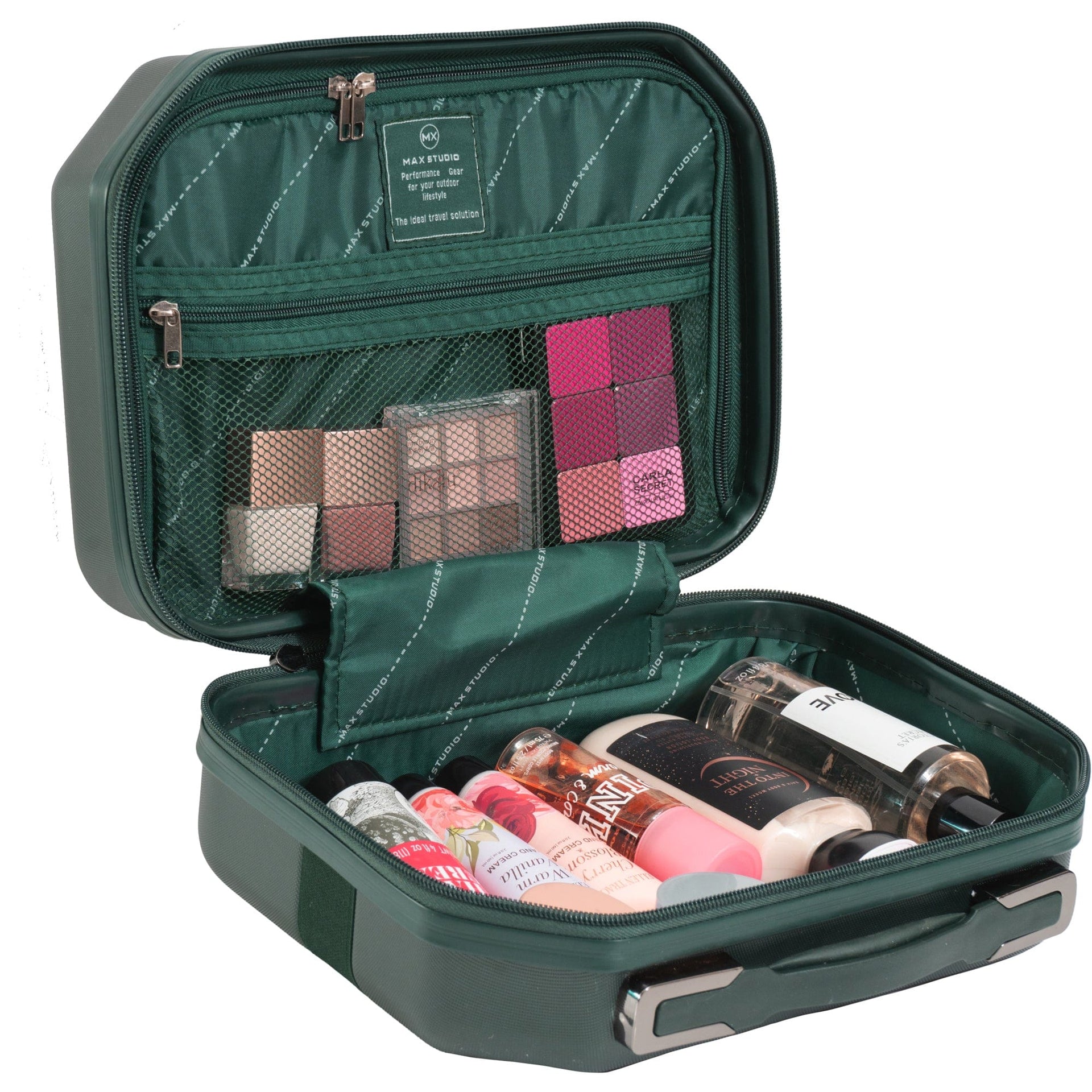 Max Studio ABS Hard Sided 3-Piece The Hexagon Luggage Set