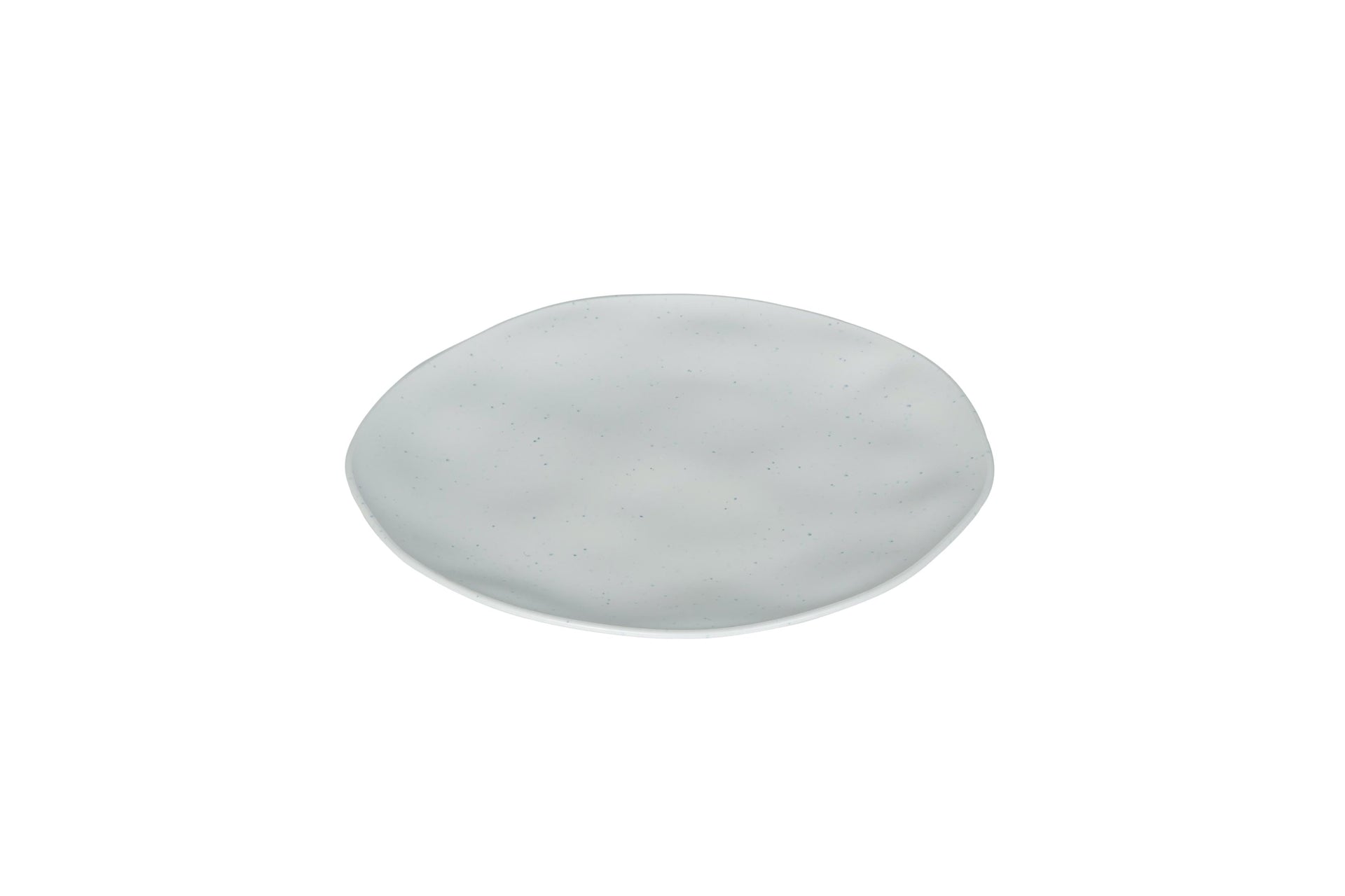 [ Set of 24 ] Koska White medium plate 27 cm | 10.6 Inch