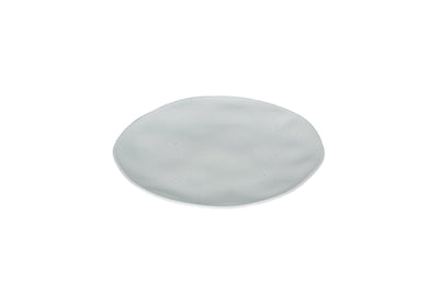 [ Set of 24 ] Koska White medium plate 27 cm | 10.6 Inch