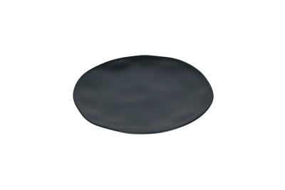 [ Set of 24 ] Koska Dark Grey medium plate 27 cm | 10.6 Inch
