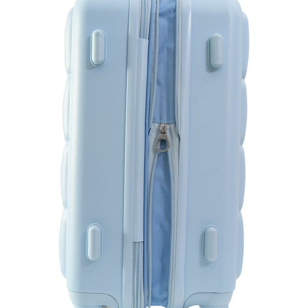 Max Studio The Square Embossed ABS 2-Piece Hard-Sided Luggage Set