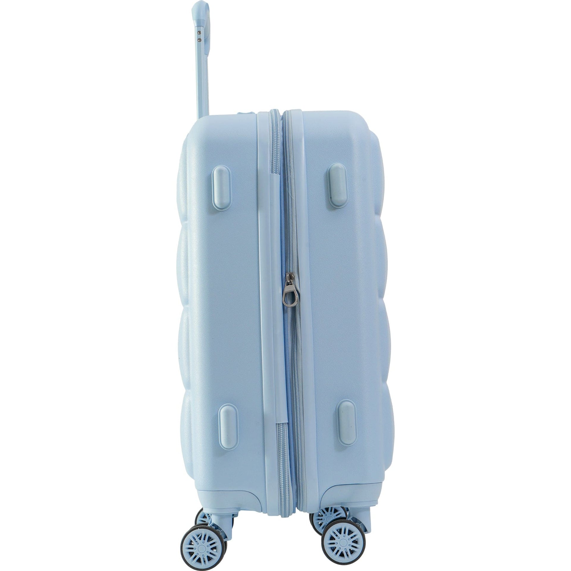 Max Studio The Square Embossed ABS 2-Piece Hard-Sided Luggage Set