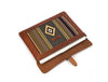 Vintage bohemian Leather Mac Book Sleeve - Caramel Brown