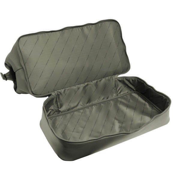 Max Studio Sport Nylon & Faux Leather Drop Bottom Duffel Bag