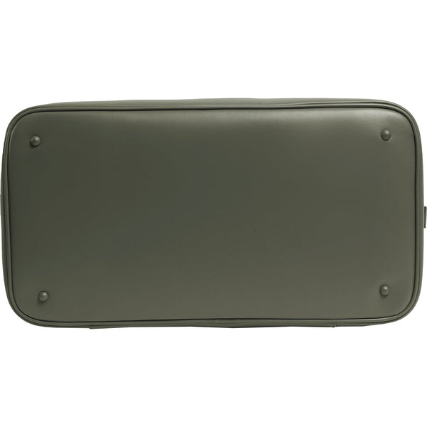 Max Studio Sport Nylon & Faux Leather Drop Bottom Duffel Bag