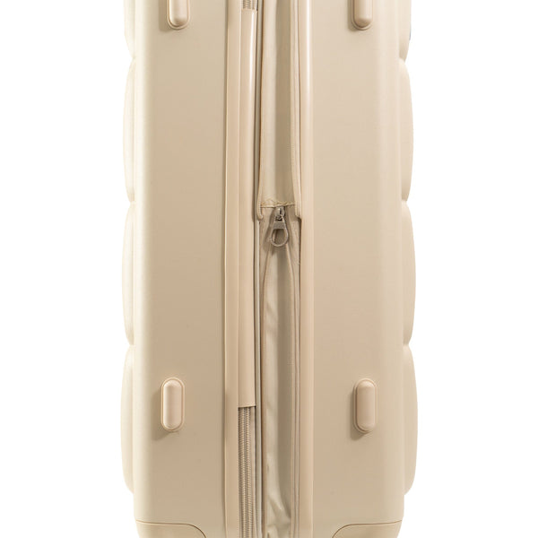 Max Studio The Square Embossed ABS 2-Piece Hard-Sided Luggage Set