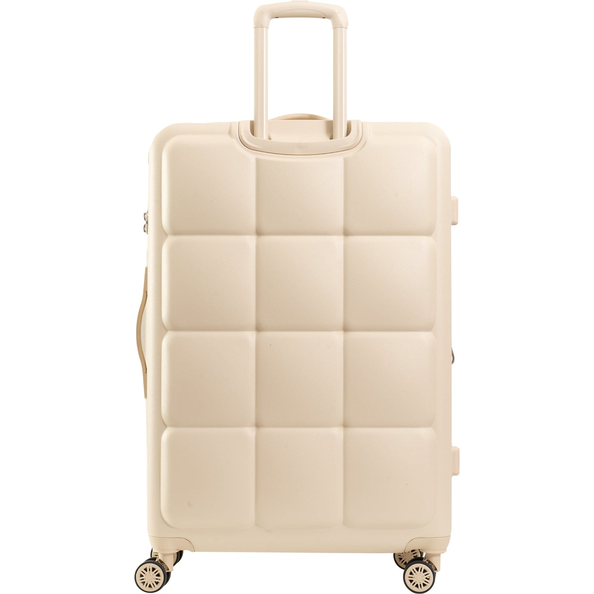 Max Studio The Square Embossed ABS 2-Piece Hard-Sided Luggage Set