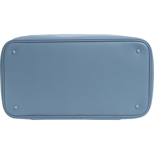 Max Studio Sport Nylon & Faux Leather Drop Bottom Duffel Bag