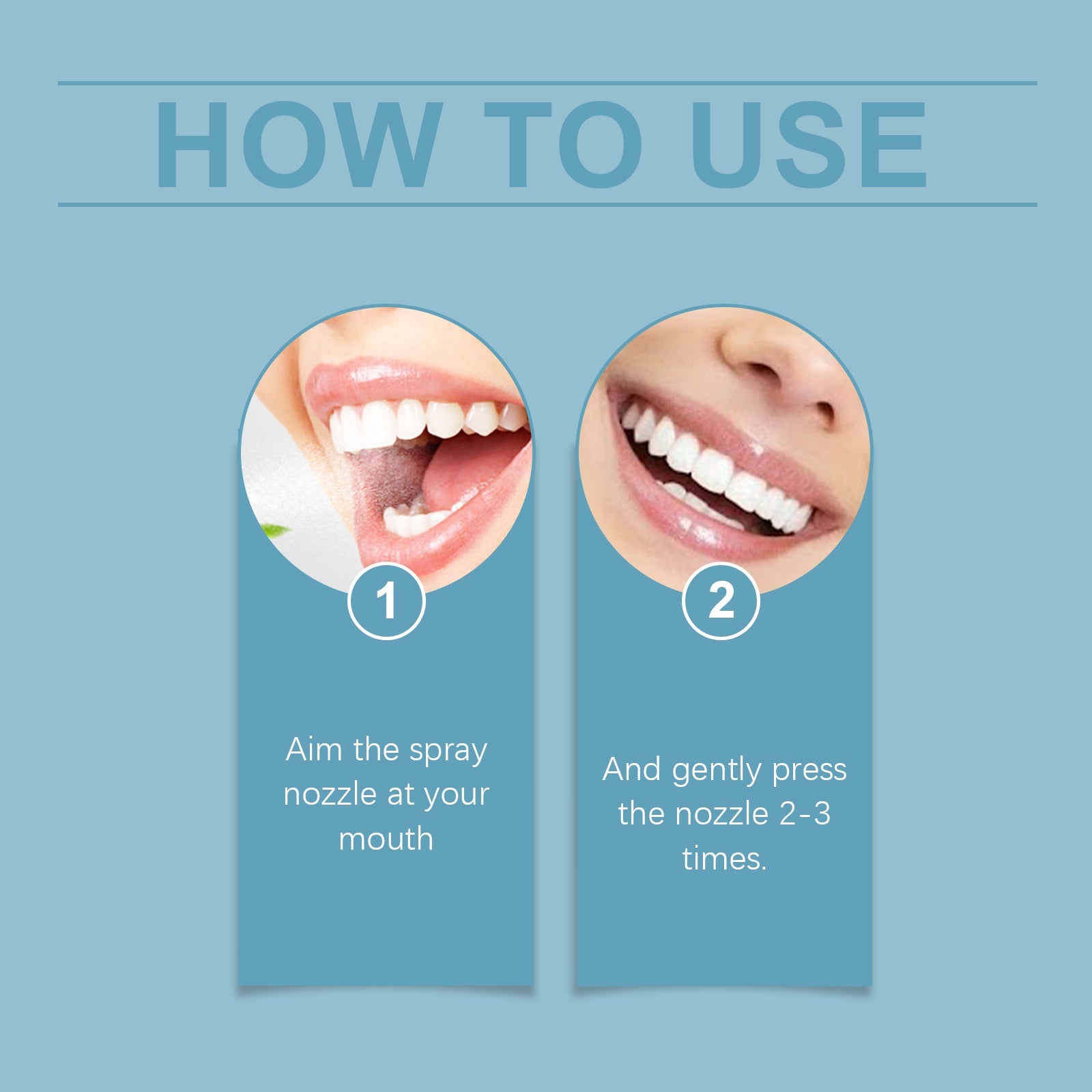 Secret Mint Oral Care Air Fresher Spray, Remove Coffee Stains And Whiten For Healthy Teeth