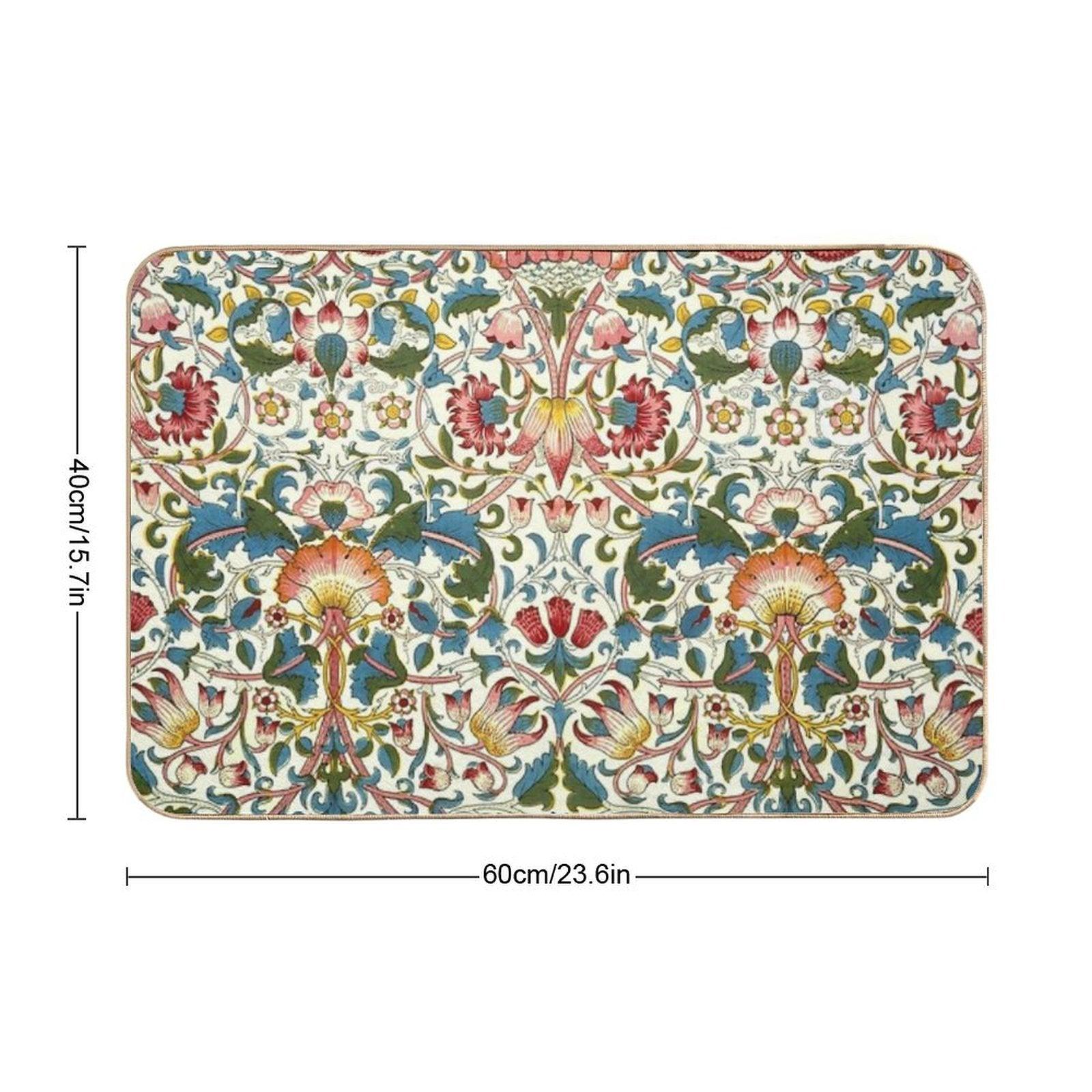 William Morris Lodden Bath Mat