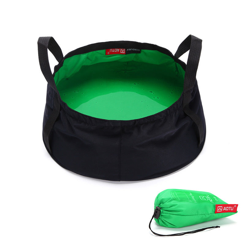 Fishing Basin Portable Travel Laundry Washbasin Foot Bag Bucket Outdoor Travel Basin