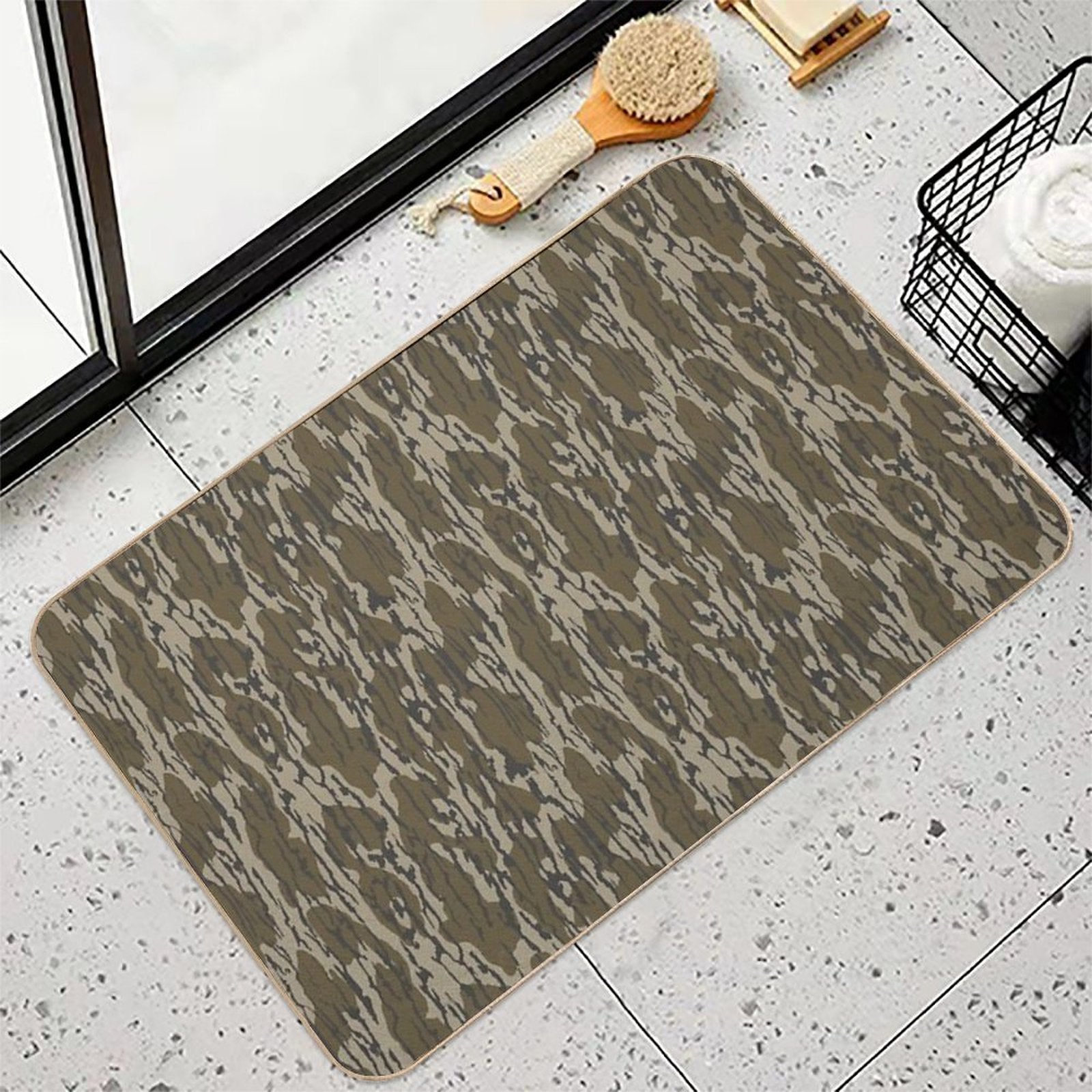 Everything Bottom Lands Camo Bath Mat BionZax