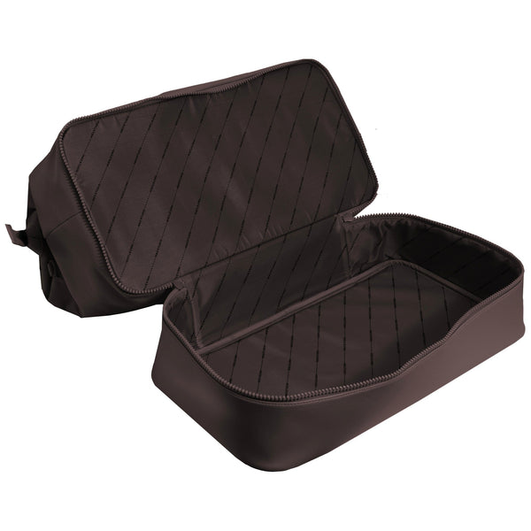 Max Studio Sport Nylon & Faux Leather Drop Bottom Duffel Bag