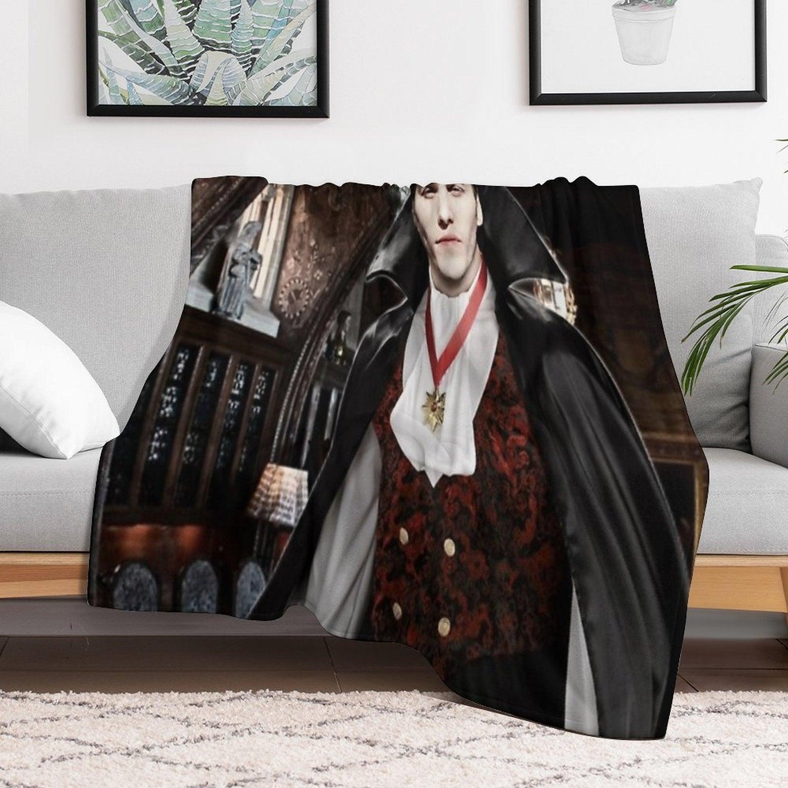 Vampire Jerma Alt. Throw Blanket