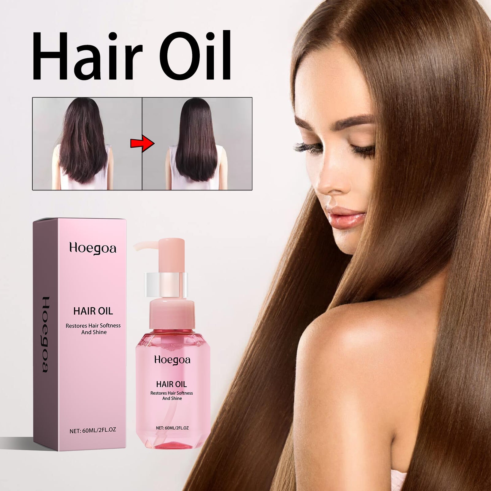 Hair Care Essential Oil, Smoothing Hair Repair Hair End Bifurcated Dry Hair Impetuous Dense Hair Solid Hair Fluffy Hair