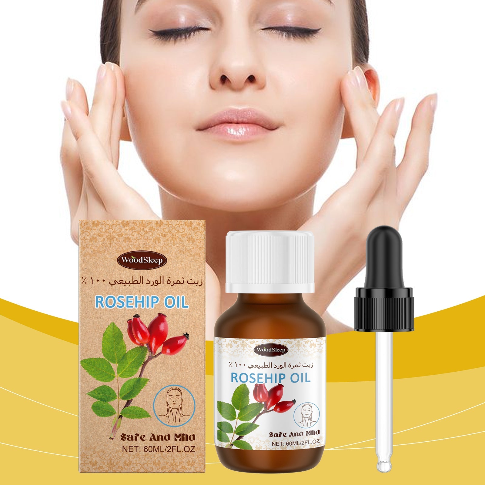 Rose Hip Oil Nourishes And Moisturizes Fine Lines On The Face And Leaves Skin Soft, Smooth And Firm