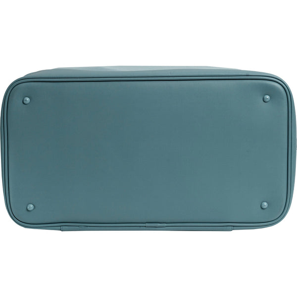 Max Studio Sport Nylon & Faux Leather Drop Bottom Duffel Bag