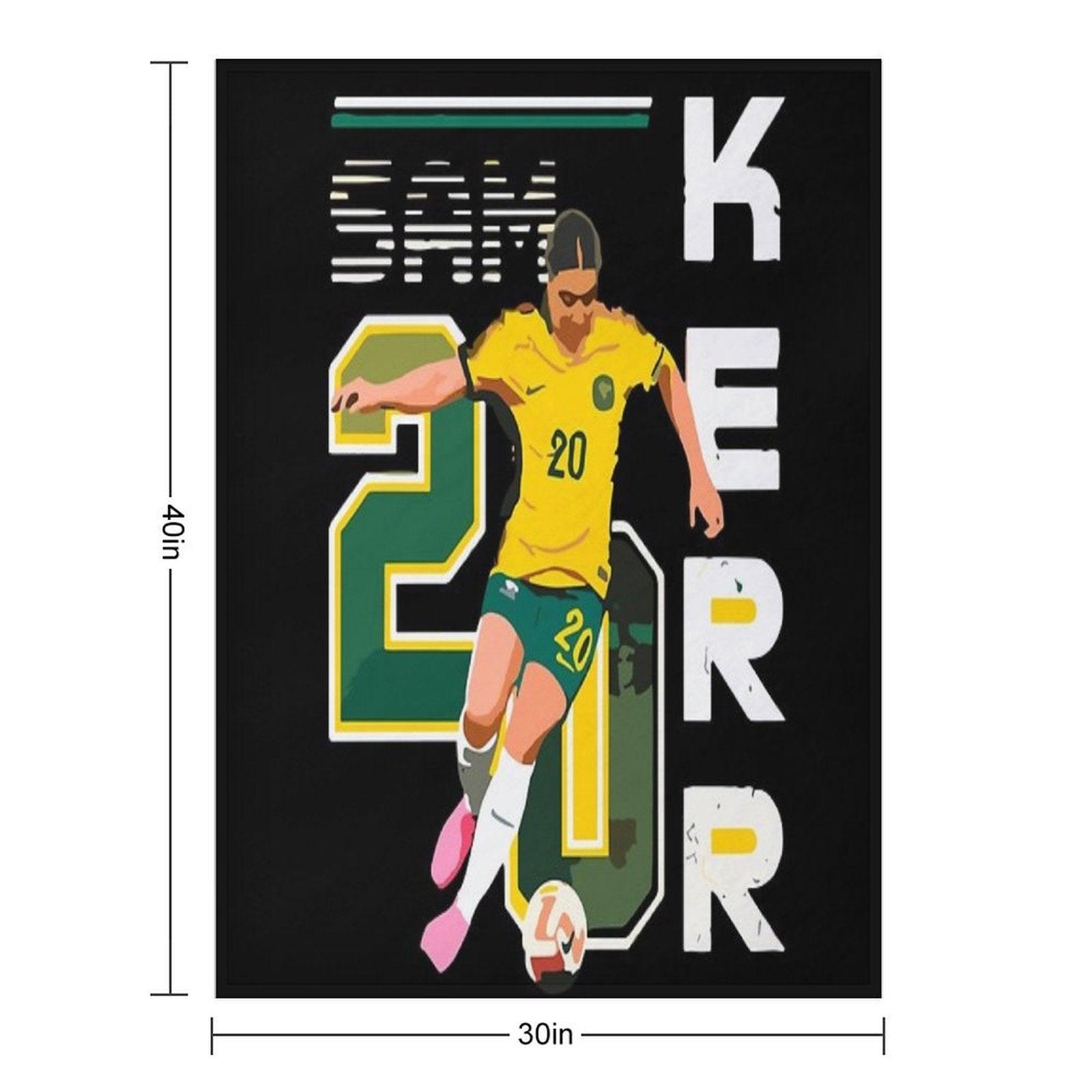 Sam Kerr Throw Blanket