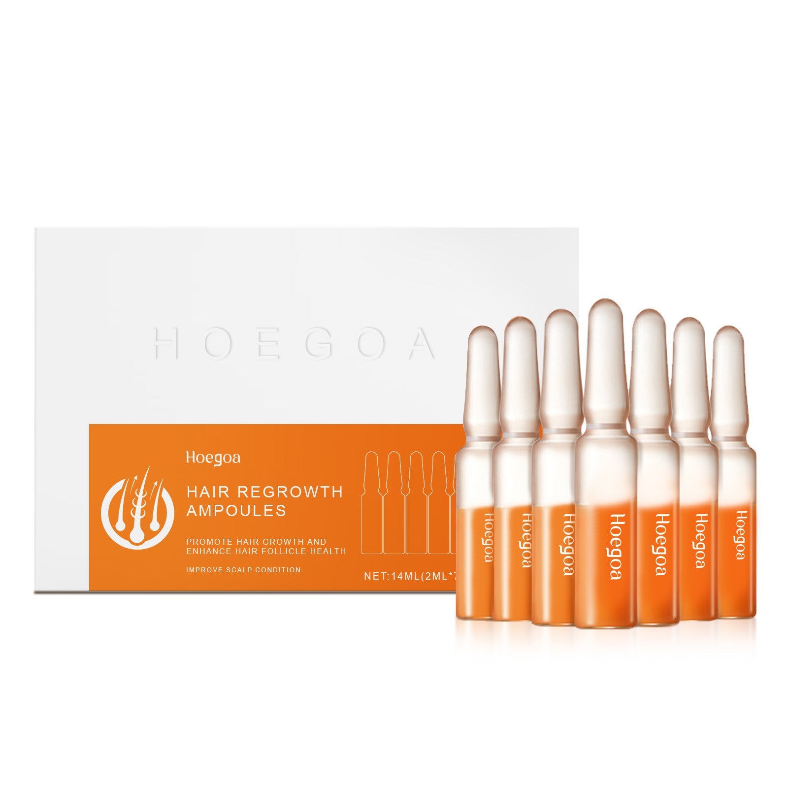 Hair Regrowth Ampoules, Nourish The Scalp To Promote Germinal Nourish Hair Follicle Health Care Essence