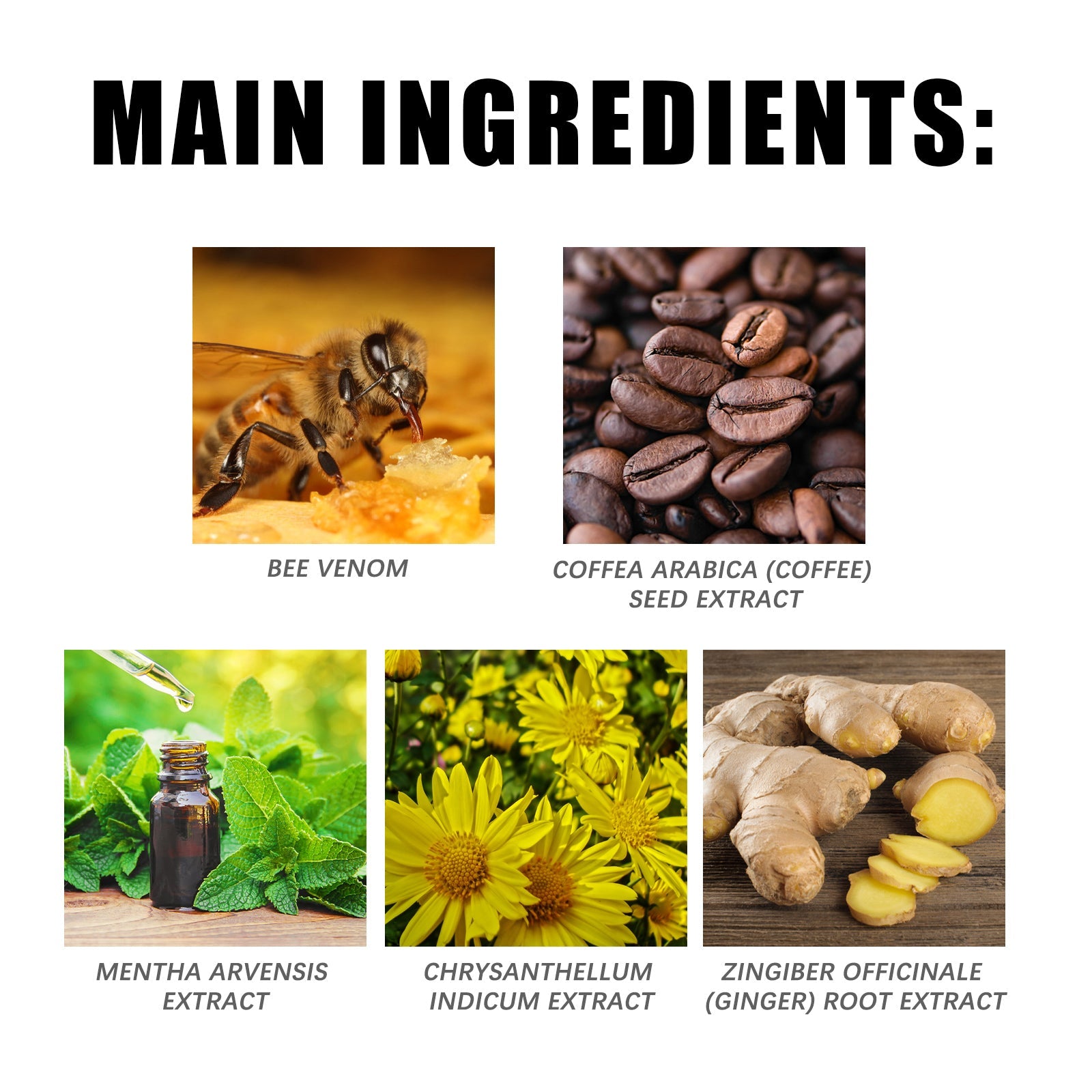 South moon Bee Venom Slimming Oil, Shaping And Firming Skin Curves Figure Slimming Body Shaping Essential Oil