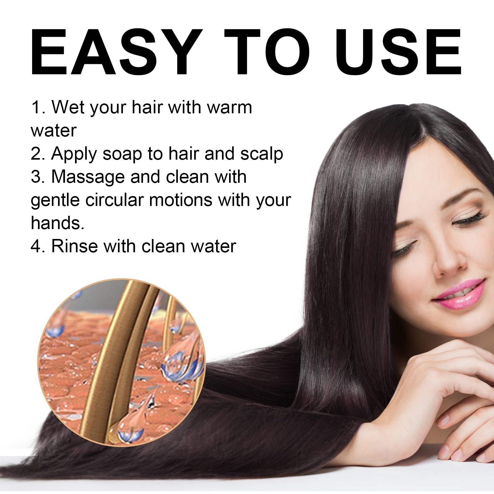 Hair Conditioning Essence, Repair Dull Smooth Hair And Scalp Massage Treatment Hair Conditioning Essence