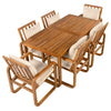 7 Pieces Patio Dining Set