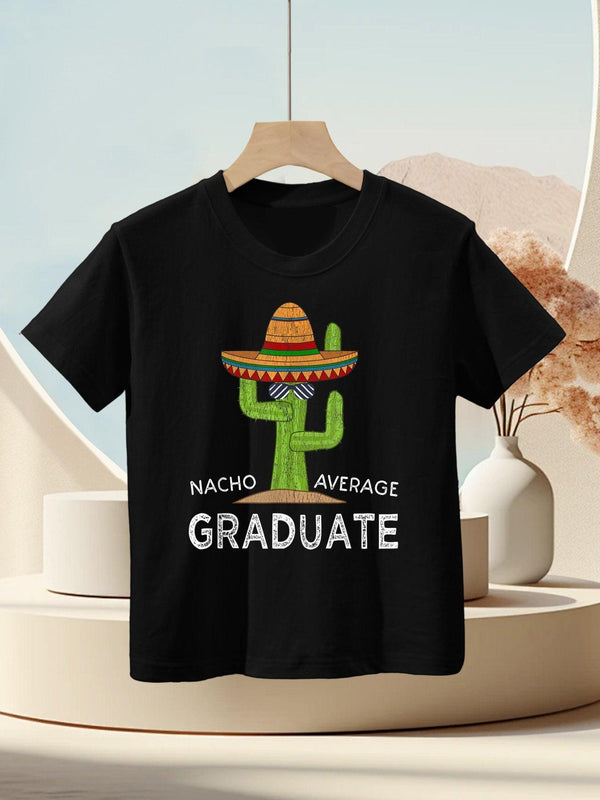 Fun High School College Graduate Humor  Funny Graduation Kids T-Shirt