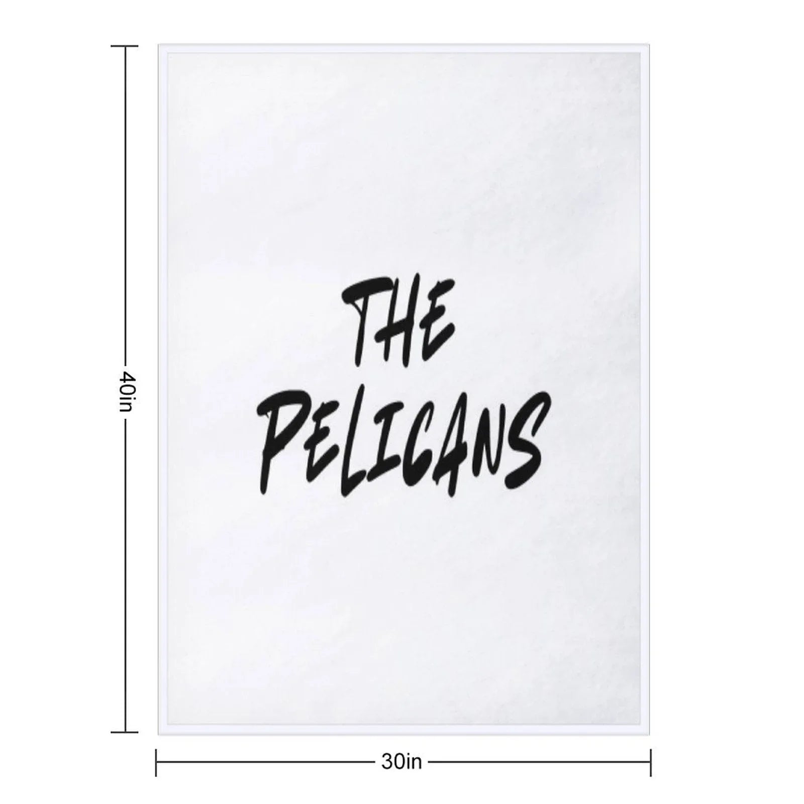 The Pelicans Throw Blanket