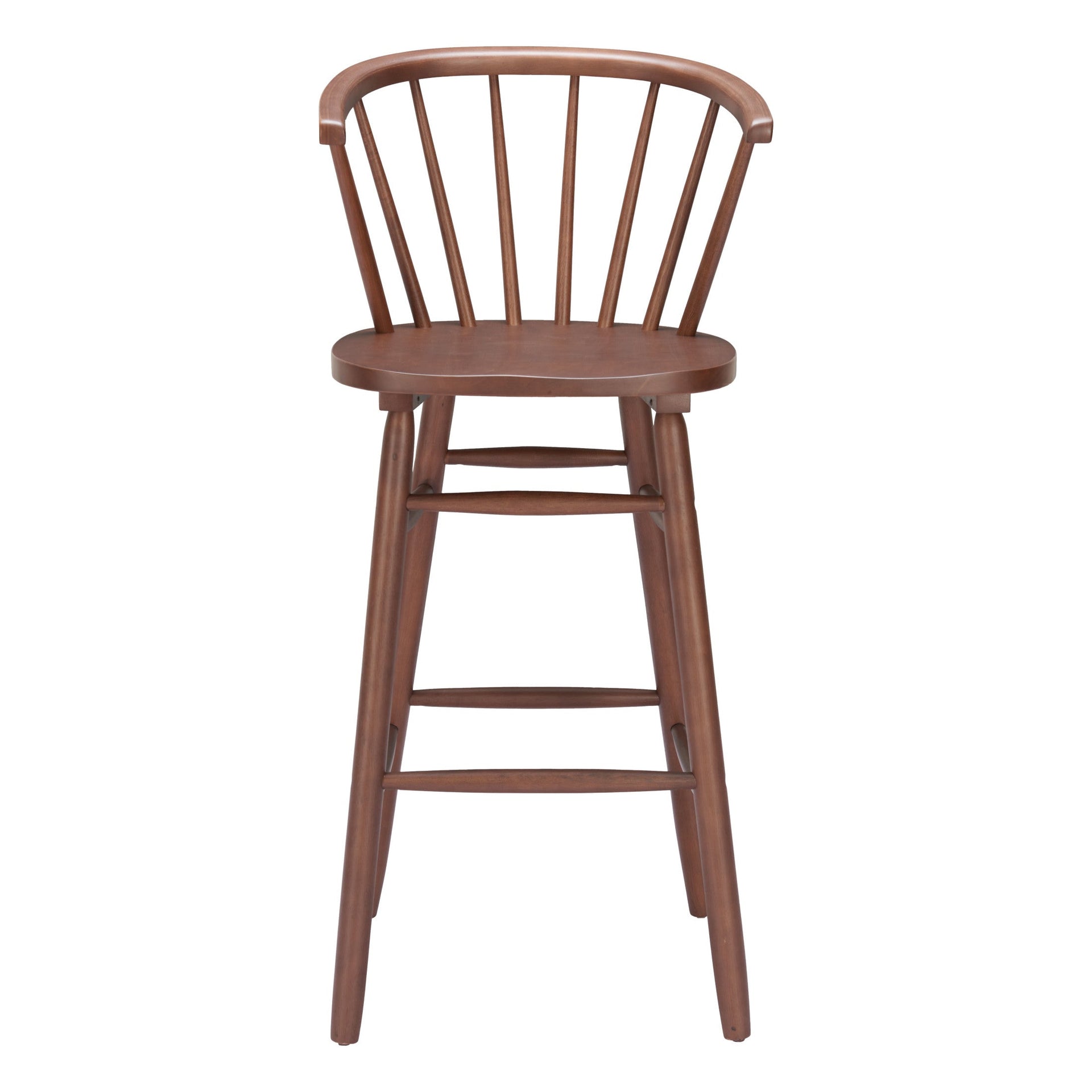 Stenger Barstool (Set of 2) Walnut