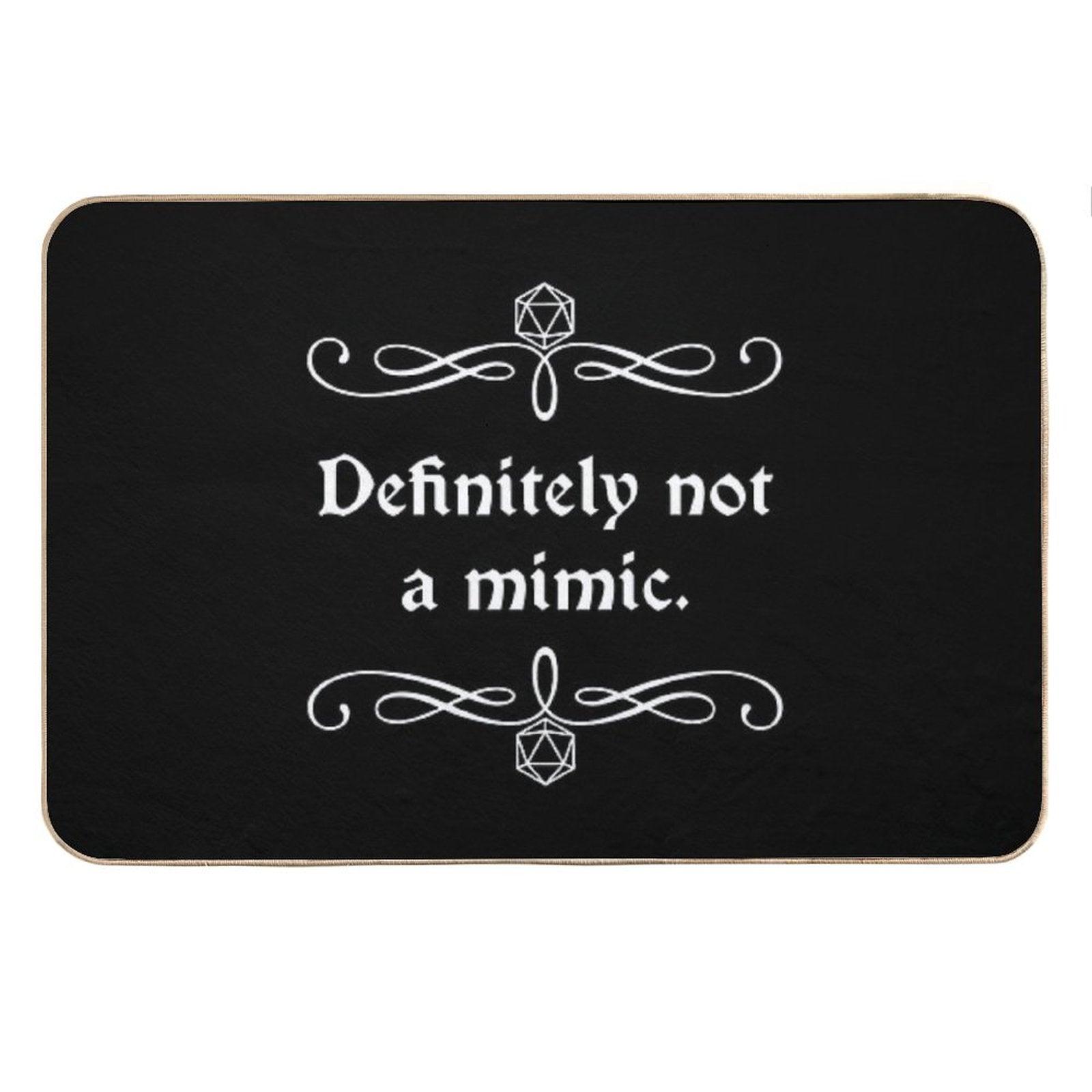 Definitely Not A Mimic Bath Mat