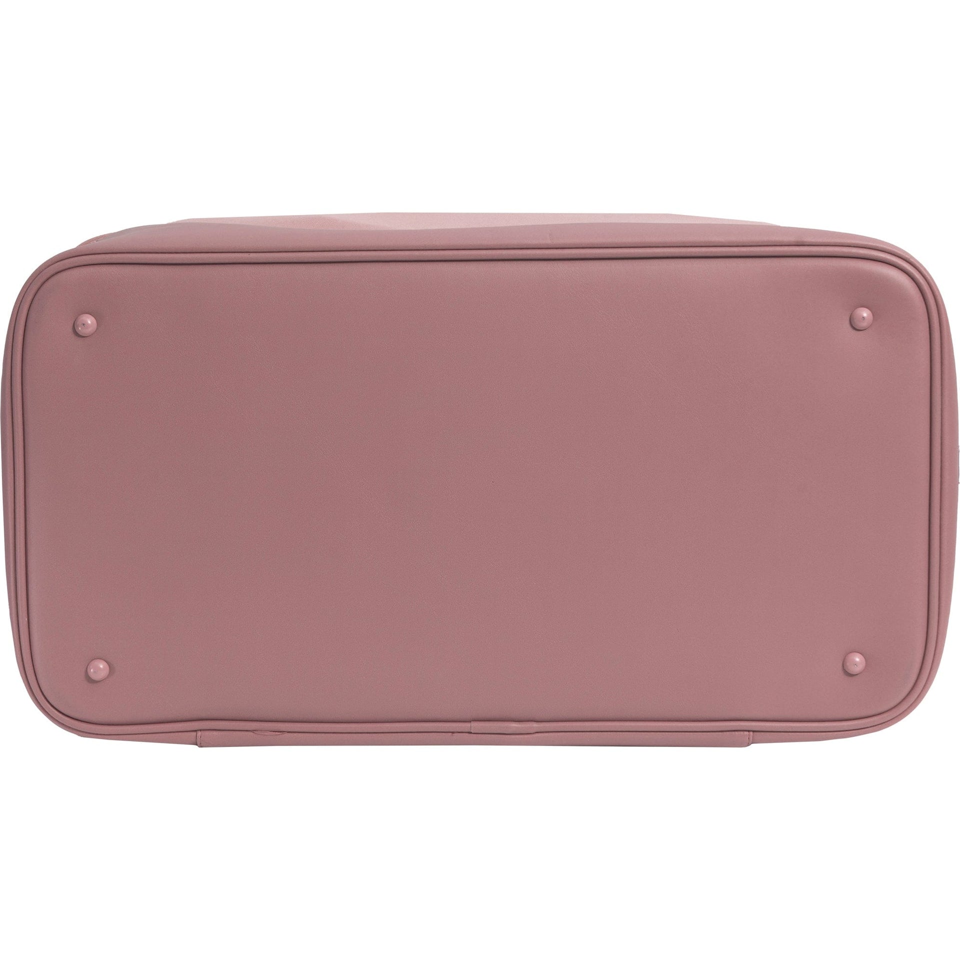 Max Studio Sport Nylon & Faux Leather Drop Bottom Duffel Bag