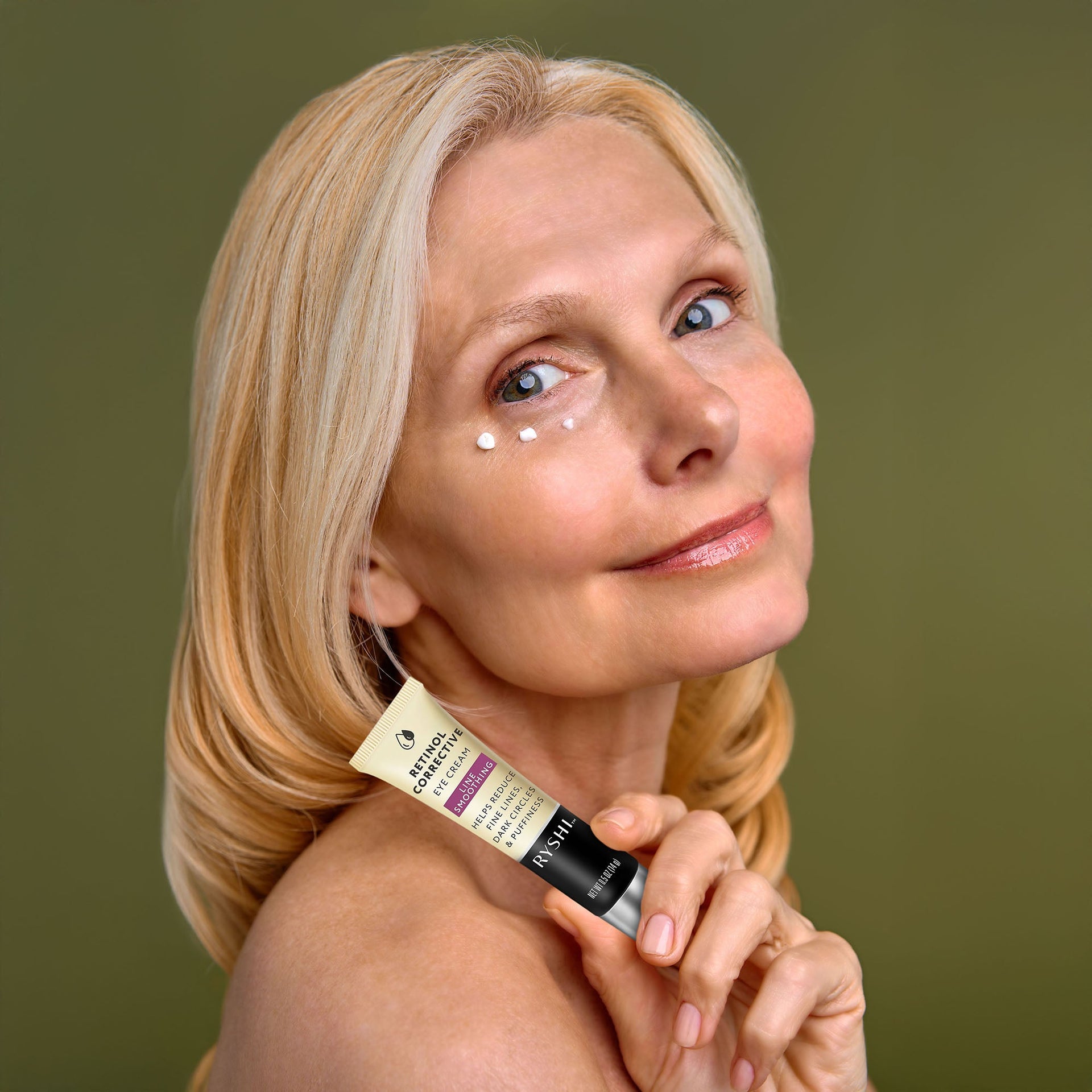 Complete Skincare & Beauty Bundle: Retinol Corrective Eye Cream + Finger Beauty Blenders + Deep Cleansing Skin Cream