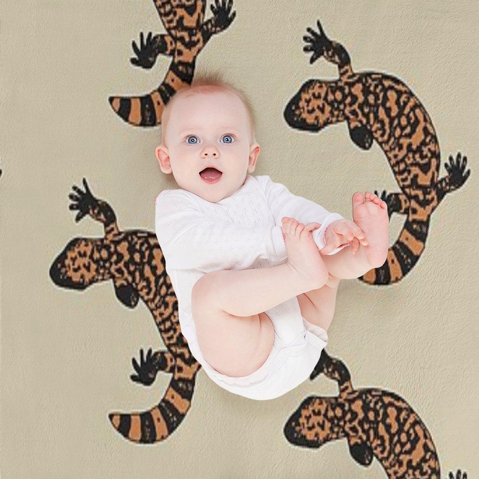 Gila Monster Throw Blanket