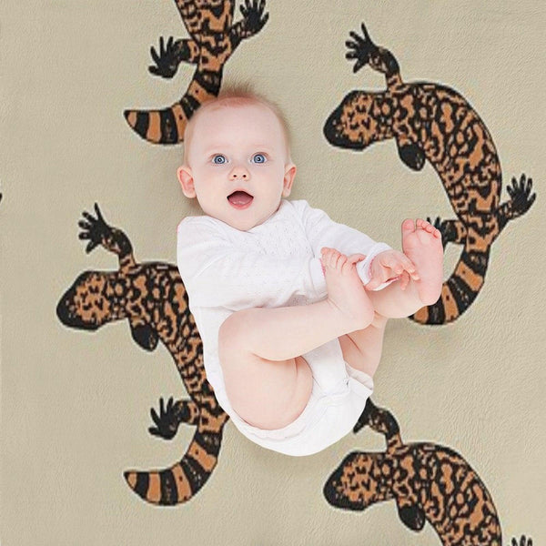 Gila Monster Throw Blanket