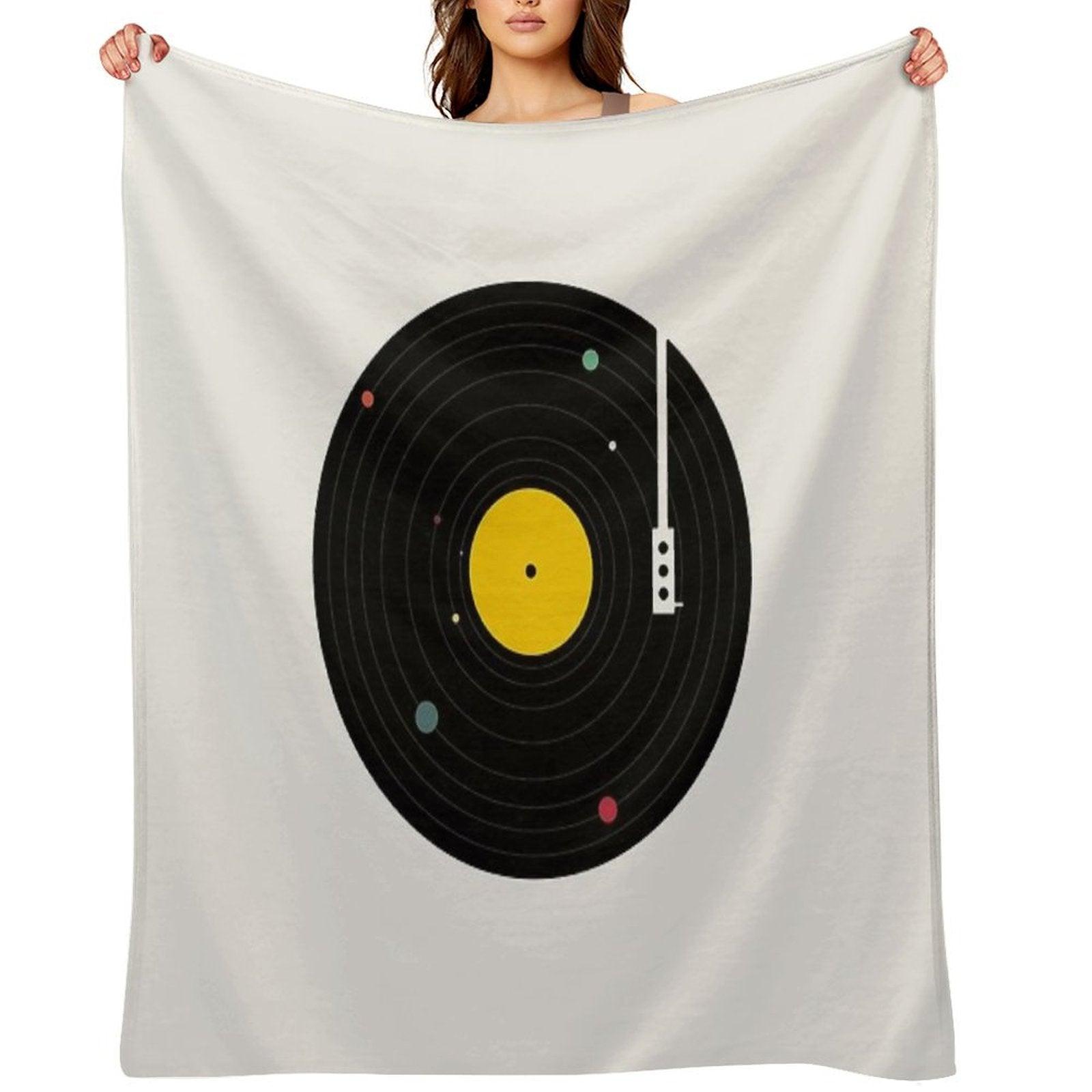 Music Everywhere Throw Blanket