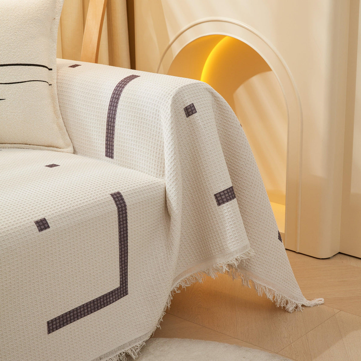 High-Quality Fabric Non-Slip Sofa Cover Throw, Throw Blankets for Couch, Furniture Covers for Pets