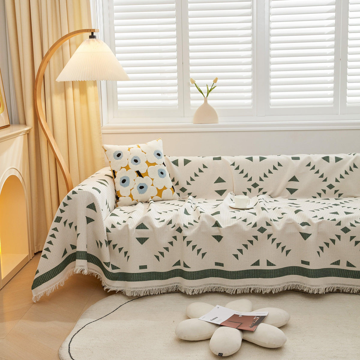 High-Quality Fabric Non-Slip Sofa Cover Throw, Throw Blankets for Couch, Furniture Covers for Pets