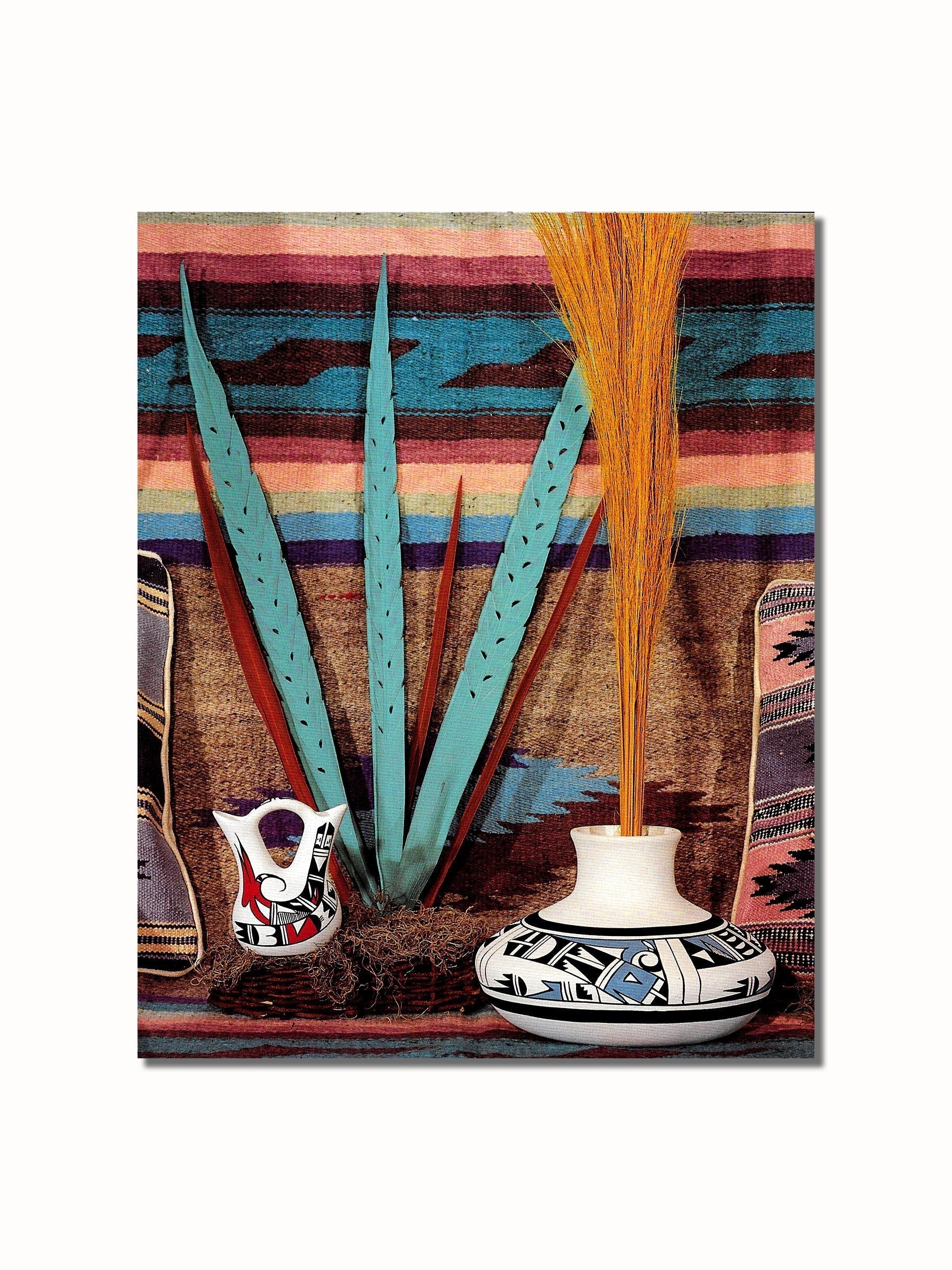 Native American Pottery Art – Southwestern Wall Art 8x10 Unframed Print