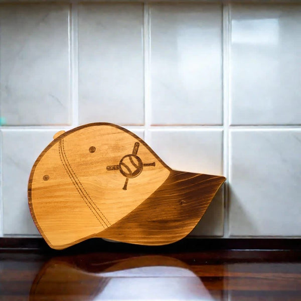 Baseball Cap Wood Board - 16